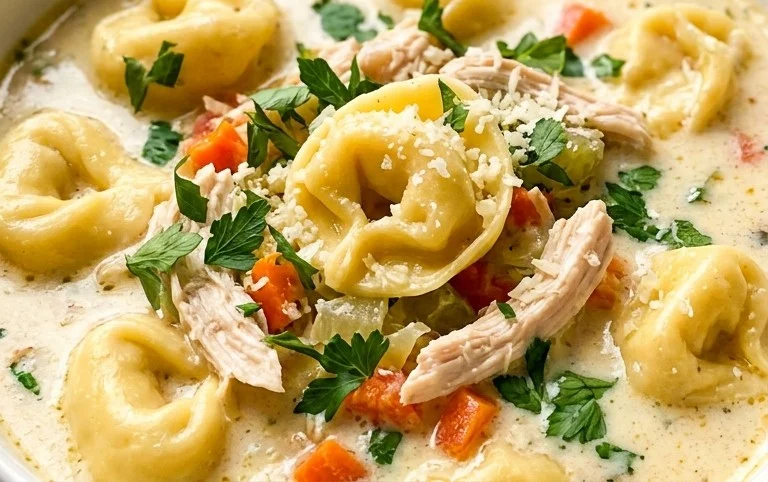 Chicken Tortellini Soup