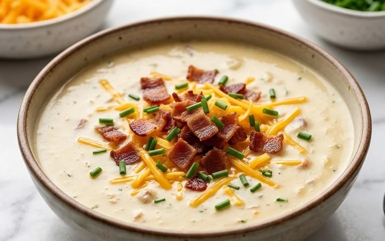 Comforting Creamy Baked Potato Soup Recipe