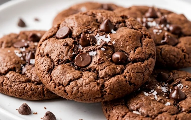 20 Minute Fudgy Chocolate Brownie Cookies