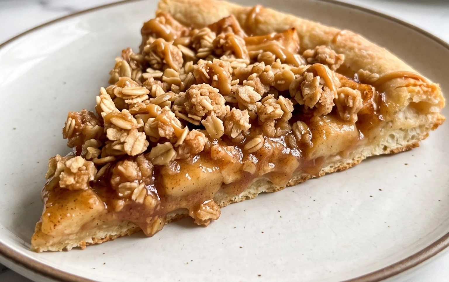 Apple Crisp Pizza